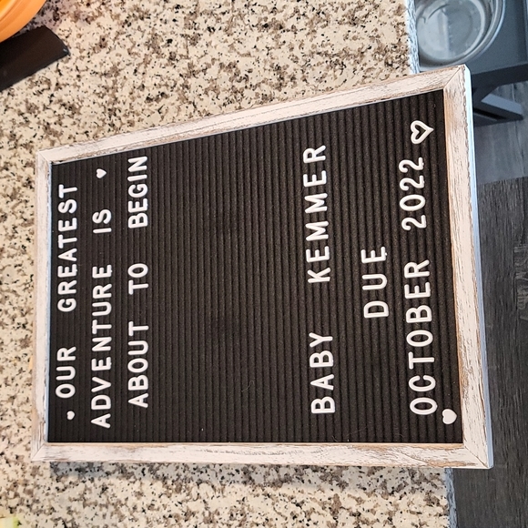 Accents Felt Board With Easel And Letters Poshmark